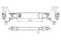 Zasilanie Powietrzem: Intercooler chłodnica powietrza dolotowego Hart 613 035
