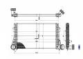  Doładowanie: Intercooler chłodnica powietrza dolotowego Hart 612 491