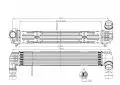  Doładowanie: Intercooler chłodnica powietrza dolotowego Hart 614 230