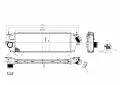  Doładowanie: Intercooler chłodnica powietrza dolotowego Hart 614 229