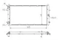  Chłodnice wody: Chłodnica silnika Hart 104 211