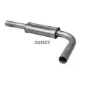  Tłumik przedni: Tłumik układu wydechowego przód Asmet 18.032