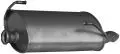 Tłumiki: Tłumik układu wydechowego końcowy Asmet 08.083
