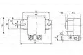 Przekaźnik prądu pracy (złącza na śrubki) 12V 75A Bosch 332002156, fot. 
