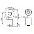 Żarówka PY21W 12V 21W BAU15S cokołowa Pure Light,  pom. Bosch 1 987 302 213, fot. 