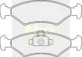  Hamulce tarczowe: Klocki hamulcowe komplet przód Breck 20753 00 701 00