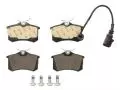 Klocki hamulcowe: Klocki hamulcowe komplet tył Breck 23823 10 704 10