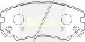  Klocki hamulcowe: Klocki hamulcowe komplet przód Breck 23891 00 701 10
