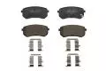 Klocki hamulcowe: Klocki hamulcowe komplet tył Breck 24276 00 704 10