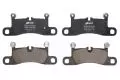  Hamulce tarczowe: Klocki hamulcowe komplet ceramiczny tył Breck 24721 00 553 00