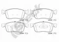  Hamulce tarczowe: Klocki hamulcowe komplet przód Breck 22593 00 703 00