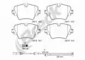 Klocki hamulcowe: Klocki hamulcowe komplet przód Breck 25617 00 701 00