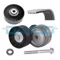  Zestaw paska klinowego wielorowkowego: Zestaw pasków wielorowkowych z rolkami Dayco KPV134