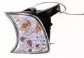  Lampy kierunkowskazów: Lampa kierunkowskazu przód lewa/prawa chromowy/przezroczysty Depo 444-1516PXAE-C