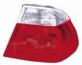 Lampy tylne zespolone: Lampa tył kolor szkła czerwony Depo 444-1906P-UE-CR
