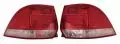  Lampy tylne zespolone: Lampa tył LED/na żarówki, kolor kierunkowskazu biały, kolor szkła czerwony Depo 441-1995PXLD-UE