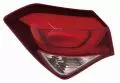  Lampy tylne zespolone: Lampa tył lewa część tylna, P21/5W/PY21W Depo 221-1987L-UE