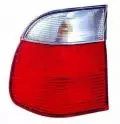  Lampy tylne zespolone: Lampa tył lewa część zewnętrzna, kolor kierunkowskazu biały, kolor szkła czerwony Depo 444-1934L-UE-CR