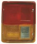  Lampy tylne zespolone: Lampa tył lewa część zewnętrzna, kolor kierunkowskazu pomarańczowy, kolor szkła czerwony Depo 214-1922L
