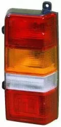  Lampy tylne zespolone: Lampa tył lewa kolor kierunkowskazu pomarańczowy, kolor szkła czerwony Depo 212-1929L-A