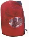  Lampy tylne zespolone: Lampa tył lewa na żarówki, kolor szkła czerwony Depo 316-1913L-AS