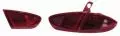  Lampy tylne zespolone: Lampa tył lewa/prawa LED, kolor szkła czerwony Depo 445-1930FXLD-UE