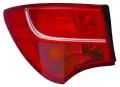 Lampy tylne zespolone: Lampa tył prawa część zewnętrzna, kolor szkła czerwony Depo 221-1970R-UE