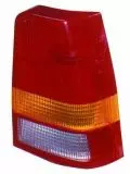  Lampy tylne zespolone: Lampa tył prawa kolor kierunkowskazu pomarańczowy, kolor szkła czerwony Depo 442-1913R-U