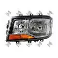  Reflektor: Reflektor lewy 2*H7/H21W/LED, elektryczny, bez silnika, kolor wkładu: chromowany Depo 771-1106L-LD-E