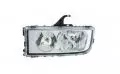  Reflektory i ich części: Reflektor lewy H1/H7, manualny, kolor wkładu srebrny Depo 440-1182L-LD-E