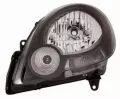  Reflektor: Reflektor lewy H4, elektryczny, kolor wkładu: czarny Depo 551-1176L-LDEM2