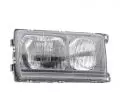  Oświetlenie: Reflektor prawy H3/H4, pneumatyczny, kolor wkładu: srebrny, kolor kierunkowskazu: przezroczysty Depo 440-1101R-LD
