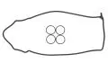 Uszczelka pokrywy zaworów: Zestaw uszczelek pokrywy zaworów Elring 022.800