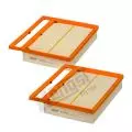 Filtr powietrza: Filtr powietrza Hengst Filter E747L-2