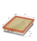 Filtr powietrza: Filtr powietrza Hengst Filter E838L-2