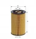 Filtr oleju: Filtr oleju wkład Hengst Filter E134H D31