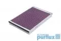 Filtr kabinowy - przeciwpyłkowy: Filtr kabinowy z węglem aktywnym Cabin3Tech+ Purflux AHA170