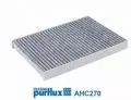 Filtr kabinowy - przeciwpyłkowy: Filtr kabinowy z węglem aktywnym Purflux AHC270