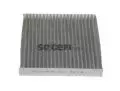  Filtr kabinowy - przeciwpyłkowy: Filtr kabinowy z węglem aktywnym Purflux AHC208