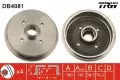 Hamulce bębnowe: Bęben hamulcowy tył TRW DB4081