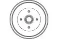 Bęben hamulcowy tył TRW DB4127, fot. 
