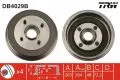  Hamulce bębnowe: Bęben hamulcowy tył TRW DB4029B