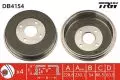 Hamulce bębnowe: Bęben hamulcowy tył TRW DB4154