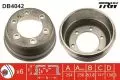  Hamulce bębnowe: Bęben hamulcowy tył TRW DB4042
