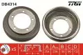 Hamulce bębnowe: Bęben hamulcowy tył TRW DB4314