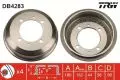 Hamulce bębnowe: Bęben hamulcowy tył TRW DB4283
