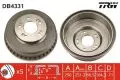 Hamulce bębnowe: Bęben hamulcowy tył TRW DB4331