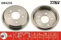  Hamulce bębnowe: Bęben hamulcowy tył TRW DB4235