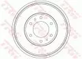 Bęben hamulcowy tył TRW DB4423, fot. 