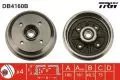 Hamulce bębnowe: Bęben hamulcowy tył TRW DB4160B